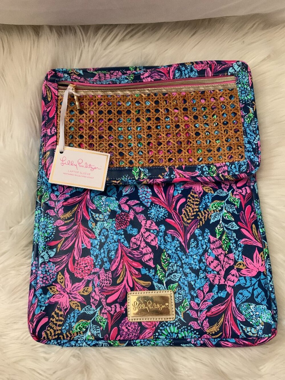 LILLY PULITZER Calypso Coast Laptop Sleeve (Up to 14" Laptop)